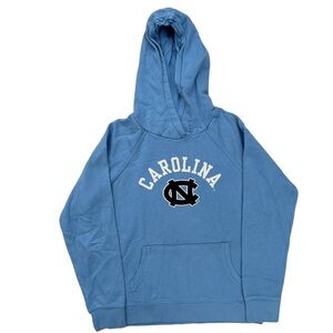 NORTH CAROLINA TAR HEELS Blue Logo Hoodie in Large